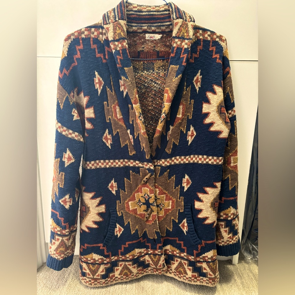 Faherty B. Yellowtail cardigan